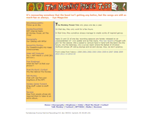 Tablet Screenshot of monkeypowertrio.com
